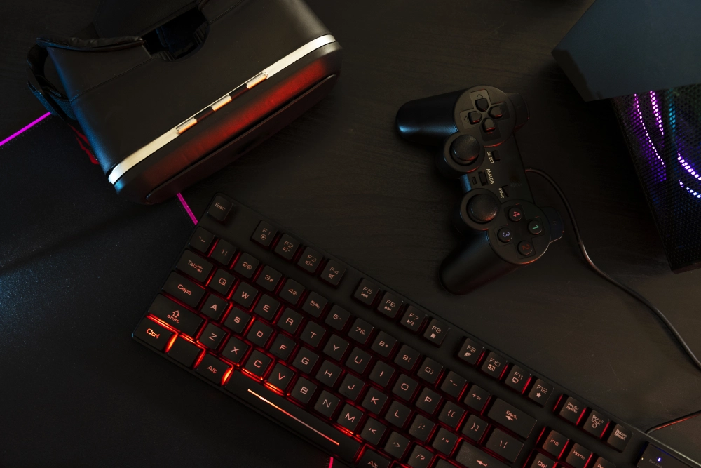 gaming headphone, gaming keyboard, gaming accessories