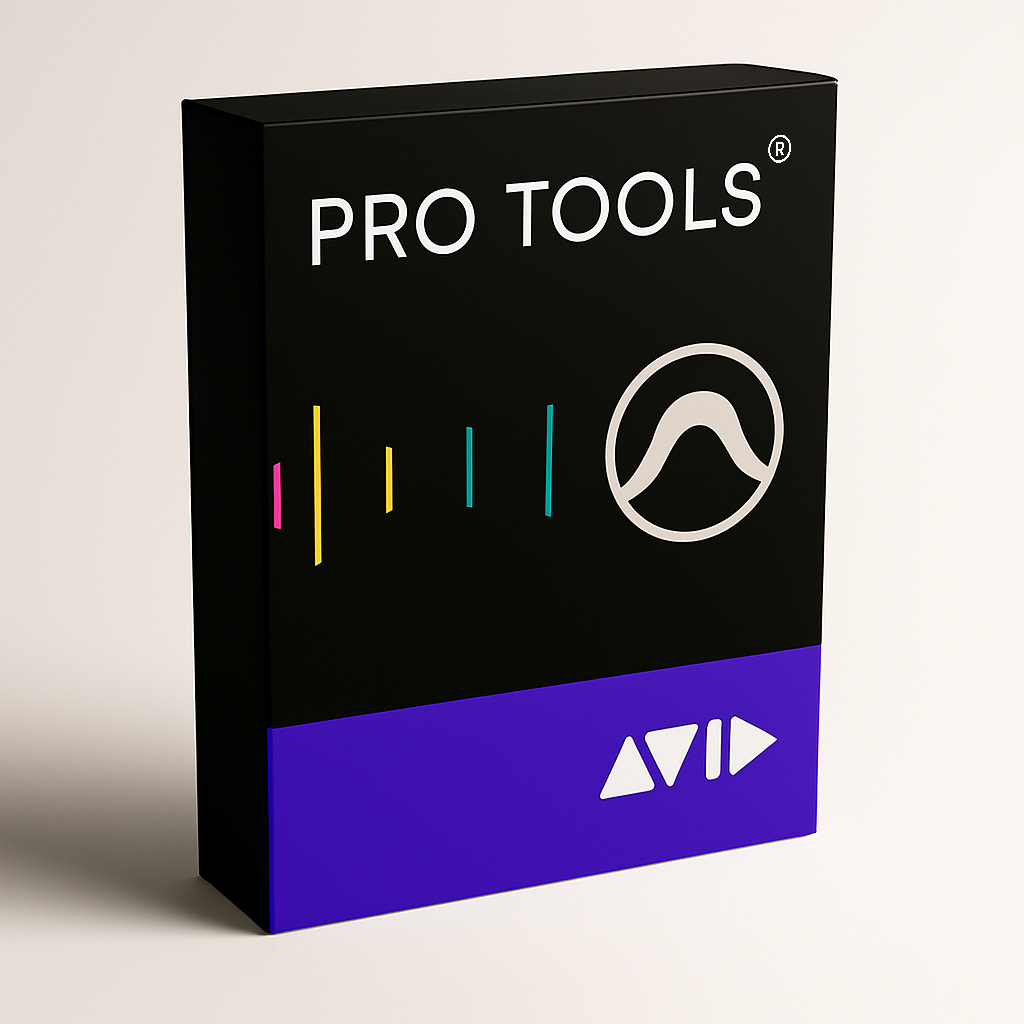 avid Avid Pro Tools Studio, Pro Tools DAW, Audio Production Software, Music Recording Software, Audio Mixing, Music Mastering, Dolby Atmos Mixing, Avid Audio, Professional Recording Software, Sound Design Tools, Studio Production